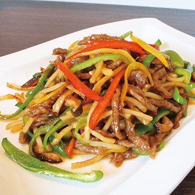 青椒肉絲